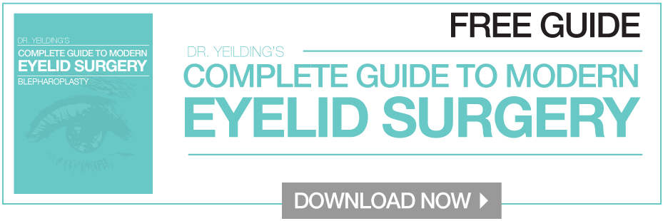 Large button to download Dr. Yeilding's Complete Guide to Modern Eyelid Surgery