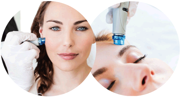 hydrafacial-orlando-1 women receiving hydrafacial treatment